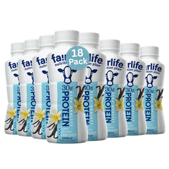 FairIife Nutrition Plan - Vanilla High Protein Shake - 30g protein (18 Pack)